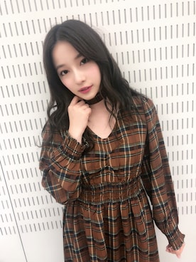 村瀬紗英さん(レディース・159cm)の秋コーディネート