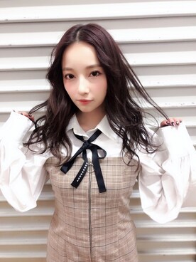 村瀬紗英さん（レディース・159cm）の冬コーディネート