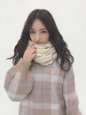 村瀬紗英さん（レディース・159cm）の冬コーディネート