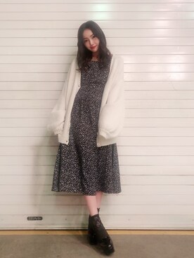 村瀬紗英さん（レディース・159cm）の春コーディネート