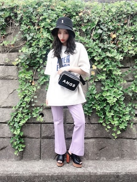 村瀬紗英さん（レディース・159cm）の春コーディネート