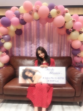 村瀬紗英さん（レディース・159cm）の春コーディネート