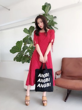 村瀬紗英さん（レディース・159cm）の夏コーディネート