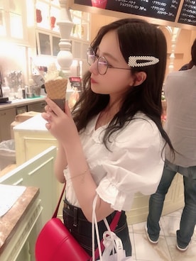 村瀬紗英さん（レディース・160cm）の夏コーディネート