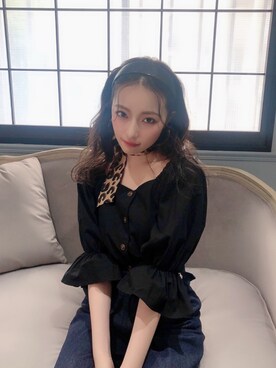村瀬紗英さん(レディース・159cm)の夏コーディネート