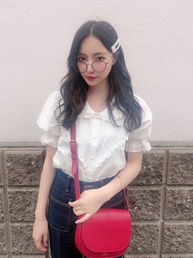 村瀬紗英さん（レディース・159cm）の夏コーディネート