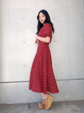 村瀬紗英さん（レディース・159cm）の夏コーディネート