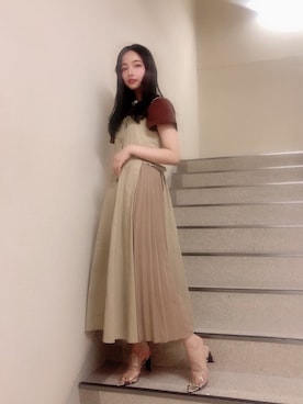 村瀬紗英さん（レディース・159cm）の夏コーディネート