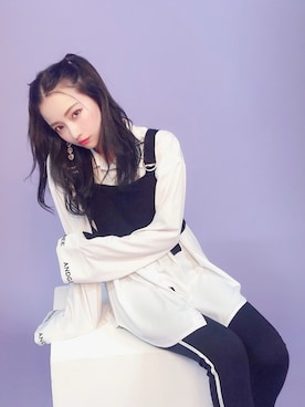 村瀬紗英さん（レディース・159cm）の秋コーディネート