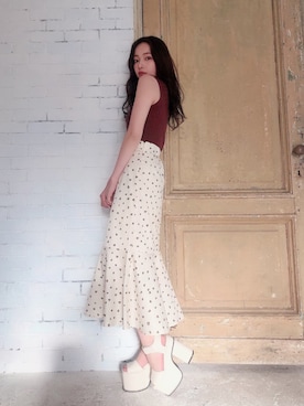 村瀬紗英さん（レディース・159cm）の秋コーディネート