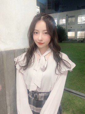 村瀬紗英さん（レディース・159cm）の秋コーディネート