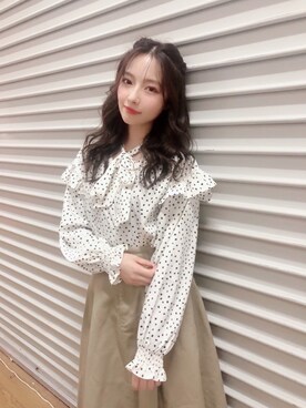 村瀬紗英さん（レディース・159cm）の冬コーディネート