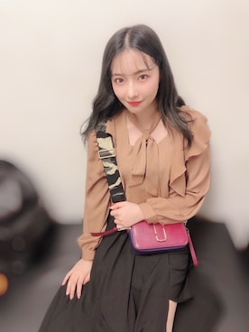 村瀬紗英さん（レディース・159cm）の冬コーディネート