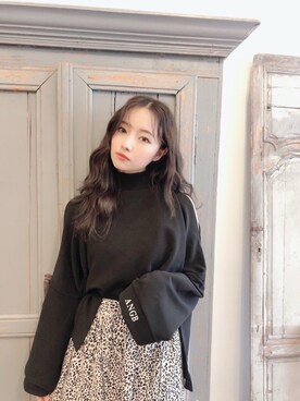 村瀬紗英さん（レディース・159cm）の冬コーディネート