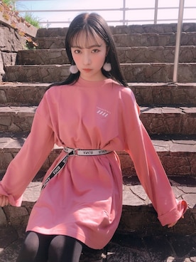 村瀬紗英さん（レディース・159cm）の春コーディネート