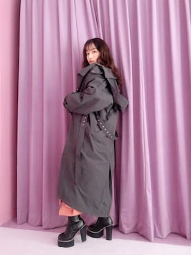 村瀬紗英さん（レディース・159cm）の春コーディネート