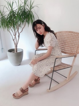 村瀬紗英さん（レディース・159cm）の春コーディネート