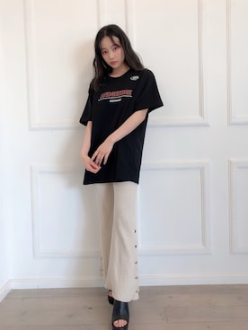 村瀬紗英さん（レディース・159cm）の春コーディネート