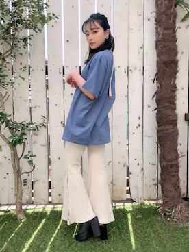 村瀬紗英さん（レディース・159cm）の春コーディネート