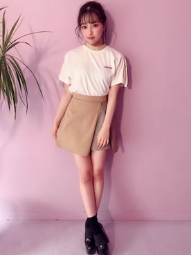 村瀬紗英さん(レディース・159cm)の春コーディネート