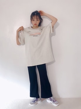 村瀬紗英さん(レディース・159cm)の春コーディネート