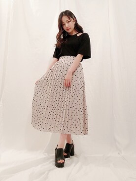 村瀬紗英さん（レディース・159cm）の夏コーディネート