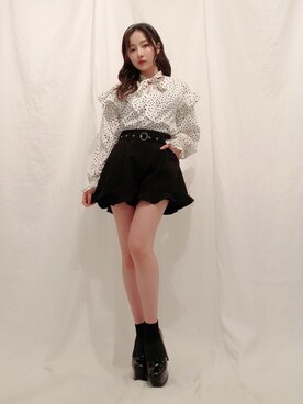 村瀬紗英さん（レディース・159cm）の夏コーディネート