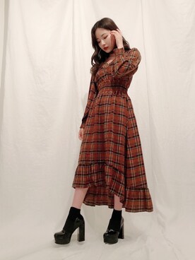 村瀬紗英さん(レディース・159cm)の夏コーディネート
