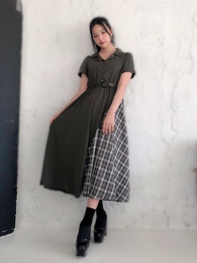 村瀬紗英さん（レディース・159cm）の夏コーディネート