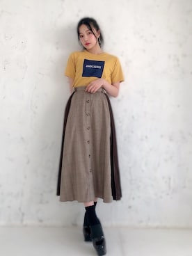 村瀬紗英さん（レディース・159cm）の夏コーディネート