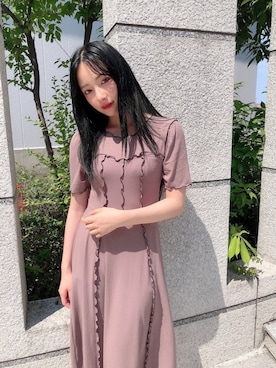 村瀬紗英さん（レディース・159cm）の夏コーディネート