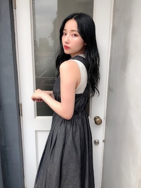 「REDYAZEL（レディアゼル）のアイテム」を使った、村瀬紗英さん（レディース・159cm）の夏コーディネート