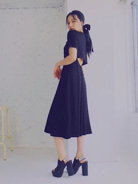 村瀬紗英さん（レディース・159cm）の夏コーディネート