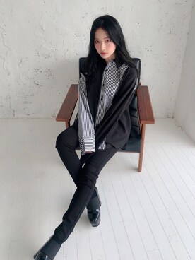 村瀬紗英さん(レディース・159cm)の夏コーディネート