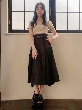 村瀬紗英さん（レディース・159cm）の夏コーディネート