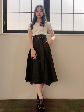 村瀬紗英さん（レディース・159cm）の夏コーディネート