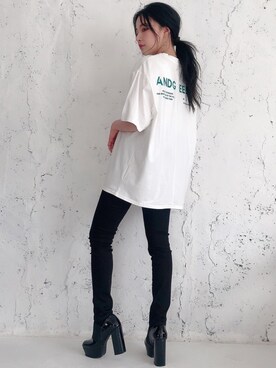 村瀬紗英さん（レディース・159cm）の夏コーディネート