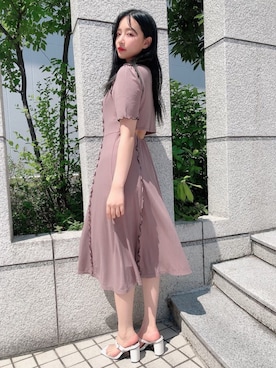 村瀬紗英さん（レディース・159cm）の夏コーディネート