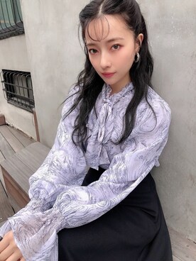 村瀬紗英さん(レディース・159cm)の冬コーディネート