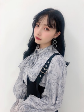 村瀬紗英さん（レディース・159cm）の冬コーディネート