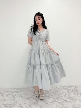 村瀬紗英さん(レディース・159cm)の春コーディネート