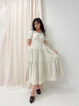 村瀬紗英さん(レディース・159cm)の夏コーディネート