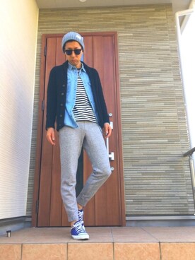 けーすけさん(メンズ・174cm)の冬コーディネート