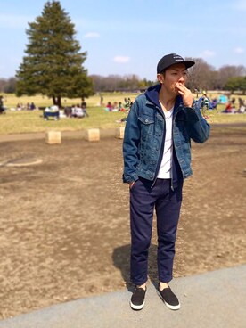 けーすけさん（メンズ・174cm）の春コーディネート