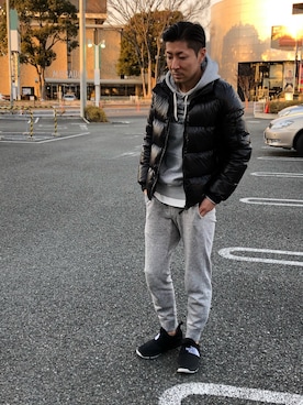 けーすけさん（メンズ・174cm）の冬コーディネート