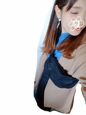 「BACKS（バックス）のアイテム」を使った、▲▽えむ△▼さん（レディース・164cm）の冬コーディネート