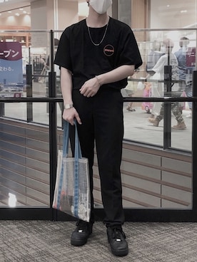 「WEEKEND(ER)（ウィークエンダー）のアイテム」を使った、ioiさん（メンズ・178cm）の夏コーディネート