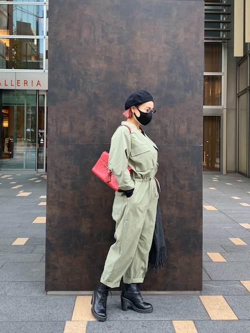 KIIRA（キーラ）の「【KiiRA】BEGIE JUMP SUIT（つなぎ