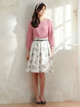 「Honeys」｜ハニーズさん（レディース・160cm）の冬コーディネート