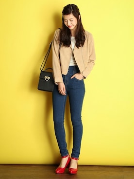 「Honeys」｜ハニーズさん（レディース・160cm）の冬コーディネート